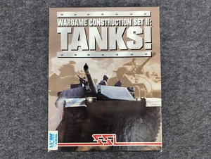 War Game Construction Set II TANKS! Big Box 3.5" Disk IBM (PC, 1994) SSI - EUC - Picture 1 of 14