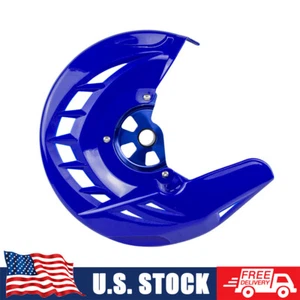 Protector protector de cubierta de disco de freno delantero CNC azul para Yamaha YZ250FX YZ450FX 2021 - Imagen 1 de 6