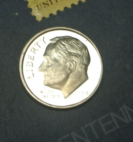 2004-S Roosevelt Dime - Silver - Proof Cover