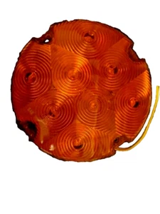 Muestra Jammy 7′′ Redonda LED Luz de Advertencia para Autobús Escolar, Intermitente Automático A Prueba de Fallos - Imagen 1 de 4