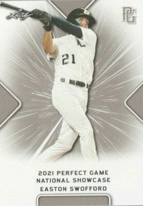 EASTON SWOFFORD 2021LEAF PERFECTGAME NATIONAL DIRECT ALLSTARS ROOKIE CARD #D1-33