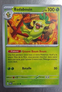 Pokémon Card Masquerade Twilight Badabouin 015/167 - Picture 1 of 1