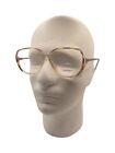 Cadre lunettes en plastique vintage marron clair coquille de tortue années 70 années 80 pour hommes et femmes