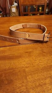 Relic womens size M 32  to 36  light leather belt RL5108NEUL