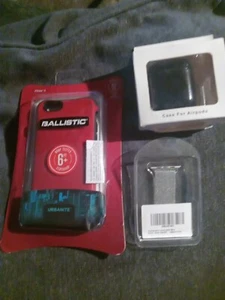 Ballistic iPhone 6/6s Urbanite Case Red, Metal Watchband For Apple & Earbud Case - Picture 1 of 4