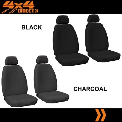 FUNDAS DE ASIENTO DE LONA PERSONALIZADAS DE UNA FILA 9 OZ PARA VOLKSWAGEN POLO 17-ON Foto 1 de 4