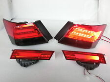 For Honda Accord 2008-2012 CP2/CP3 4DR LED Red Tail Light Rear Brake Lamp NEW