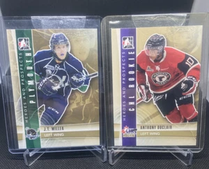 2011/12 HEROES AND PROSPECTS J.T. MILLER #225 & ANTHONY DUCLAIR #246 CARDs - Picture 1 of 2