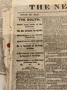 1206 CIVIL WAR SHERMAN MARCH CHARLESTON & SAVANNAH J DAVIS  1864-65 4 COPIES - Picture 1 of 20