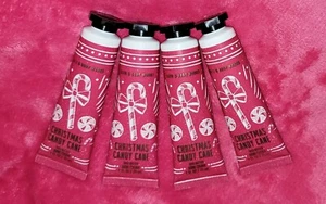 Paquete de 4 lociones crema de manos Bath & Body Works NAVIDAD CAÑA DE CARAMELO de 1 oz tamaño de viaje - Imagen 1 de 3