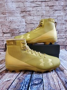 gold under armor cleats