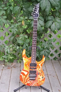 ibanez RG570 2000 Vai RG Jem Universe custom swirl finish - Bild 1 von 12