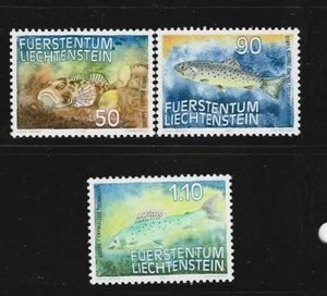 LIECHTENSTEIN. Año: 1987. Tema: FAUNA. PECES DE AGUIA DULCE, (I). - Imagen 1 de 1