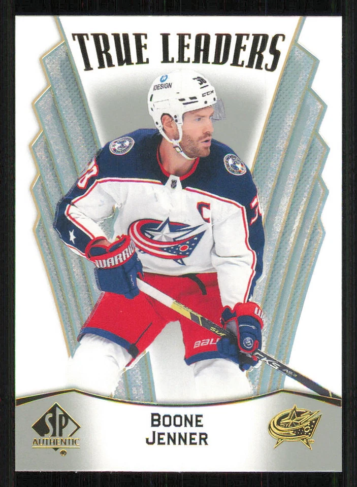 2021-22 SP Authentic True Leaders #TL21 Boone Jenner - Image 1 of 2