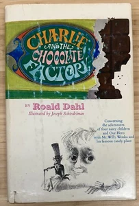 CHARLIE & THE CHOCOLATE FACTORY ROALD DAHL Early Hardcover Schutzumschlag - Bild 1 von 19