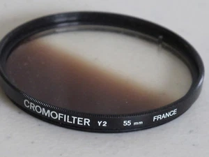 55mm Cromofilter Y2 (Gradual Color)  New Old Stock              #55m6n - Picture 1 of 1