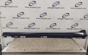 BMW 8 SERIES GRAN COUPE G16 LEFT SIDE SKIRT X1G Frozen Tanzanite Blue Met - Picture 1 of 8