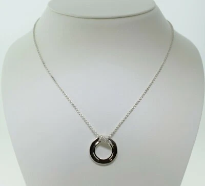 IPPOLITA Sterling Silver Stardust Pave Diamond Pendant Necklace 16”-18” $1095 - Image 1 of 4