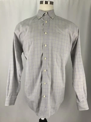 Camisa a Cuadros Hickey Freeman Manga Larga Abotonada Para Hombre Talla XL USADA EN EXCELENTE ESTADO Foto 1 de 4