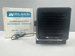 Midland International Model 21-404 Extension Speaker for CB or HAM Radio - Picture 1 of 12