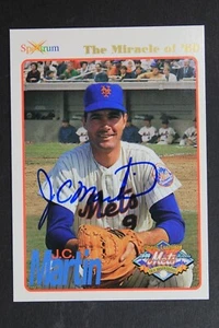 J. C. Martin New York Mets 1994 Spectrum The Miracle of '69 #19 Autographed Card - Picture 1 of 3