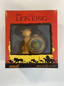 Fantasma Disney's The Lion King Miniature Clock - Picture 1 of 5