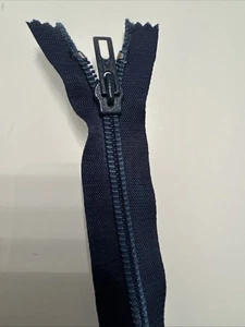 Reißverschluss blau , teilbar 45 cm   - Bild 1 von 1