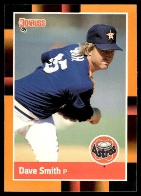 1988 Donruss Baseball's Best #262  Dave Smith   Houston Astros - Image 1 of 2