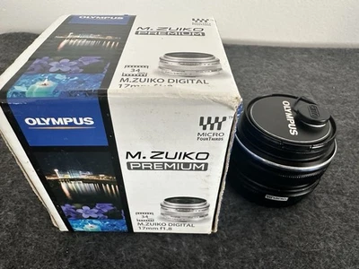 Olympus M.Zuiko Premium 17mm f/1.8 Prime Lens - Image 1 of 4