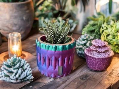 Macetas auto-riego plantas de interior con cámara de aireación que los amantes de las plantas deben tener Foto 1 de 4