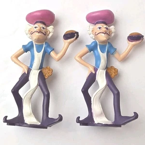 Lote de 2 figuras Strawberry Shortcake Purple Pie Man 1981 - Imagen 1 de 4