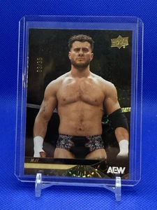 MJF 2025 Upper Deck AEW /35 Gold Pyro #10 - Picture 1 of 2