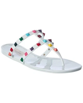 Valentino Rockstud Caged Rubber Sandal Women's  39 - Image 1 of 4