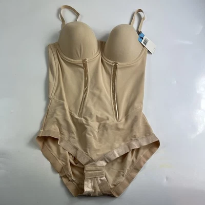 Maidenform Firm Control Bodybriefer Shapewear Без Бретелек Трансформируемый Размер 38C - Изображение 1 из 4