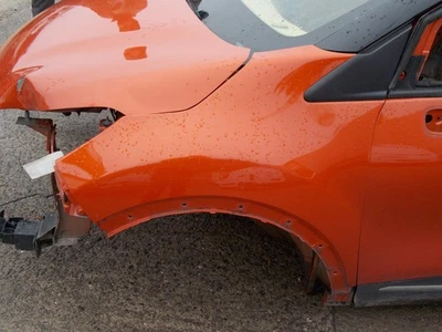 Renault Captur Left Passenger Nearside Wing Orange 2013-2019r - Image 1 of 4