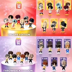 2025 McDonald's Tinytan x BTS Happy Meal Toys Sets (1-14) ENCORE + THROWBACK - Picture 1 of 19