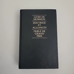 French LDS Triple Combination Scriptures Clean Hard Cover 2019 - Picture 1 of 6
