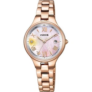 Citizen Wicca KS1-864-93 Quartz Stainless Steel Solar Analog 50m Women's Watch - Picture 1 of 4