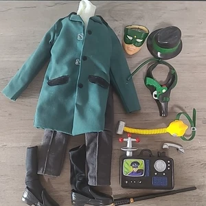 Completo Captain Action Hornet Verde - 1998 Gioca Mantide - Foto 1 di 6