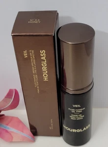 HOURGLASS VEIL FLUID MAKEUP OIL FREE 1.0 fl oz No. 3.5 HONEY - Picture 1 of 2
