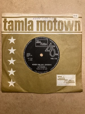 The Jackson 5 - Never Can Say Goodbye/She’s Good Tamla Motown – TMG 778, 1971 VG - Image 1 of 4