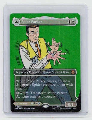 Marvel's Spider-Man #232 Peter Parker (0232) (Borderless) Foil - Image 1 of 2