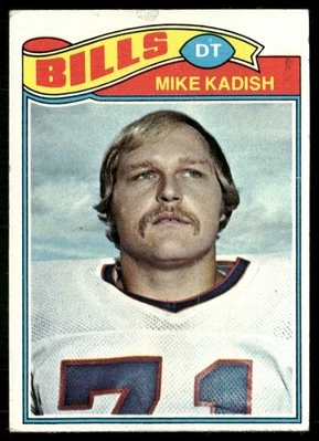 1977 Topps Mike Kadish RC Buffalo Bills #353 *A* - Image 1 of 2