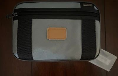 Tumi Fremont MCGUIRE Kit Nylon TRAVEL DOPP KIT - Slate GRAY New With Tag - Image 1 of 4