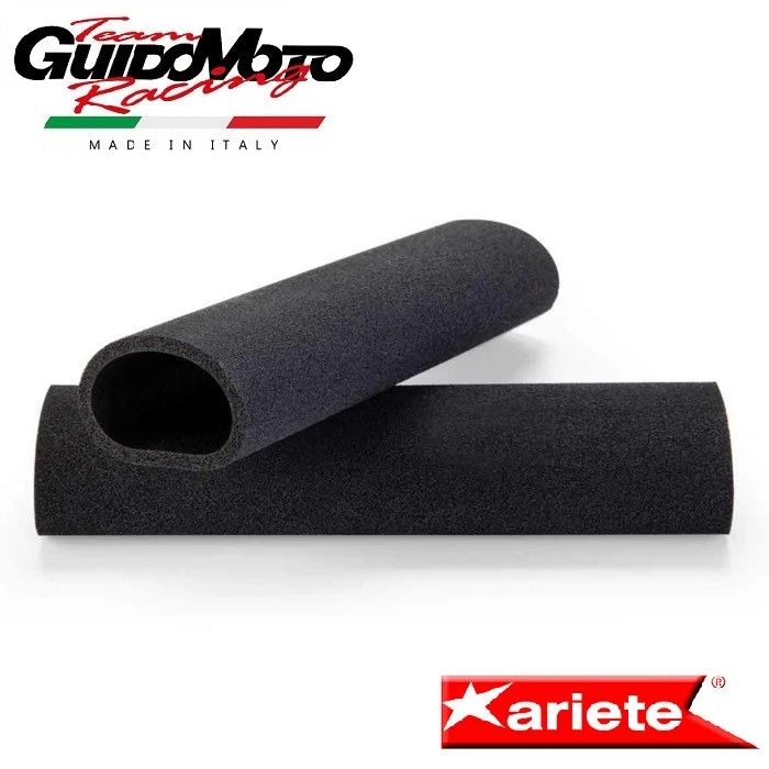 COPRI MANOPOLE NEOPRENE NERE MOTOCICLI SCOOTER ARIETE 13917 - Immagine 1 di 1