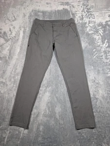 BYLT Pantalone Everyday 2.0 Pantalone Uomo 33 Grigio Slim Fit Elasticizzato Nylon Viscosa Casual - Foto 1 di 8