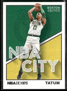 2019-20 Hoops #11 Jayson Tatum NBA City - Picture 1 of 2