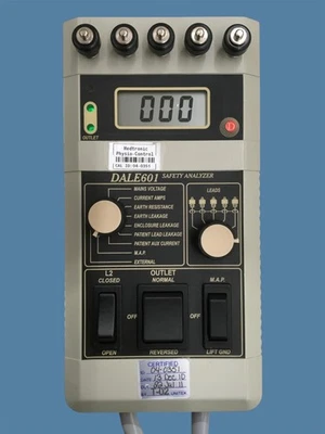 Analizador de seguridad Fluke Biomedical DALE601 con bolsa de viaje Foto 1 de 4