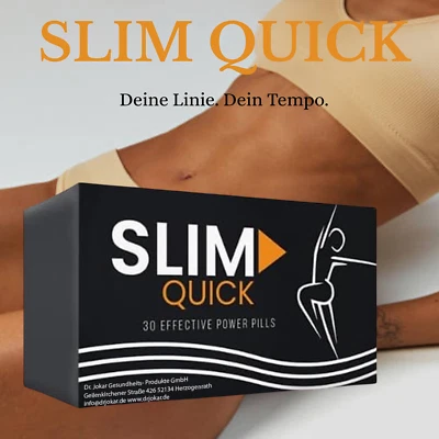DR. JOKAR Gewichtsmanagement 30 Kapseln SlimQuick, natürlich, schlank, Top-Angebot