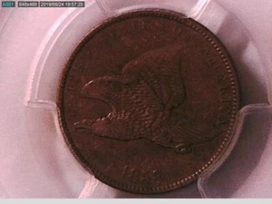 1858 Flying Eagle Cent PCGS XF 45 Small Letters 24387825 Video - Picture 1 of 4